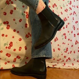Leather Chelsea boots